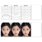 Face Painting One Stroke Line Practice Sheet Copying Training Board Practice Board Anka Bella