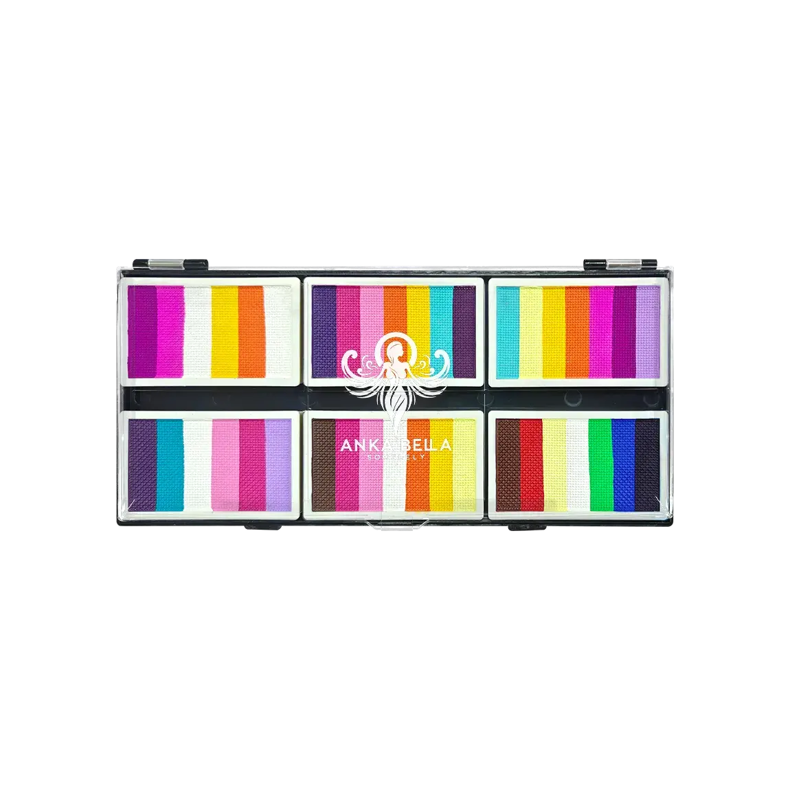 12 color disc international master model face painting Anka Bella Anka Bella