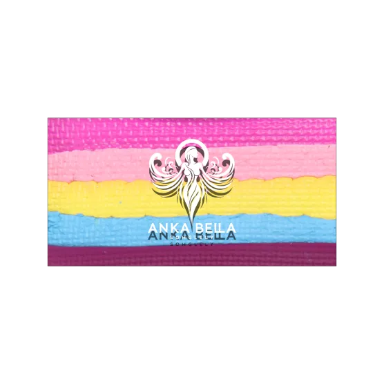 Rainbow Bar  Split Cake Coloring effect Face paint, Anka bella