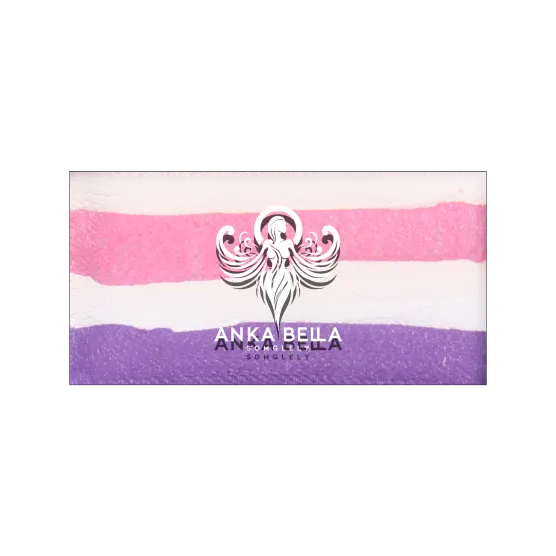 Rainbow Bar  Split Cake Coloring effect Face paint, Anka bella