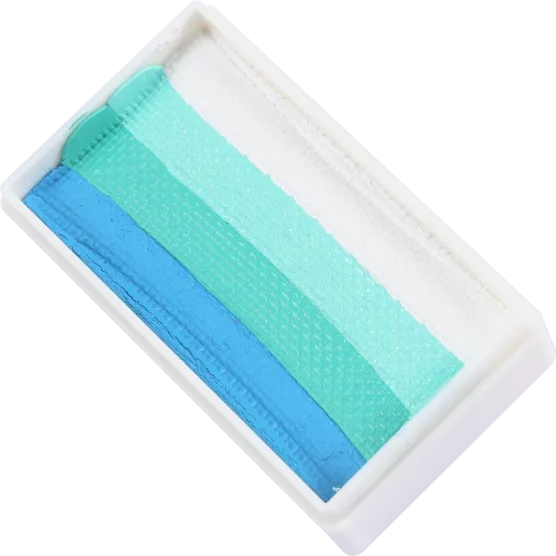 Rainbow Bar  Split Cake Coloring effect Face paint, Anka bella