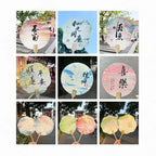 Non-heritage painted fan Anka Bella