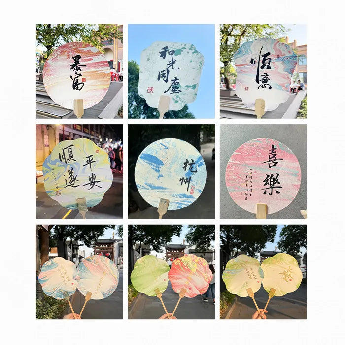 Non-heritage painted fan