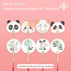 Non-heritage painted fan Anka Bella