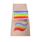 Hot rainbow bar  Coloring effect Face paint, Anka bella Anka Bella