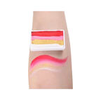 Hot rainbow bar  Coloring effect Face paint, Anka bella Anka Bella