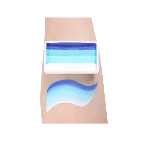 Hot rainbow bar  Coloring effect Face paint, Anka bella
