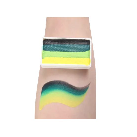 Hot rainbow bar  Coloring effect Face paint, Anka bella