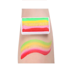 Hot rainbow bar  Coloring effect Face paint, Anka bella Anka Bella