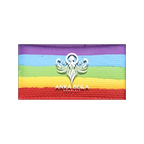 Rainbow Bar  Split Cake Coloring effect Face paint, Anka bella Anka Bella