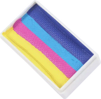 Rainbow Bar  Split Cake Coloring effect Face paint, Anka bella Anka Bella