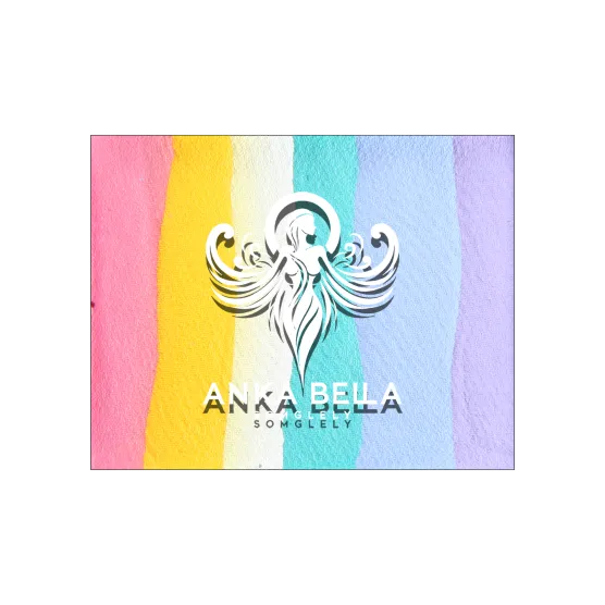 Anka Bella Face Painting rainbow base cakes