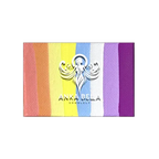 Anka Bella Face Painting rainbow base cakes Anka Bella