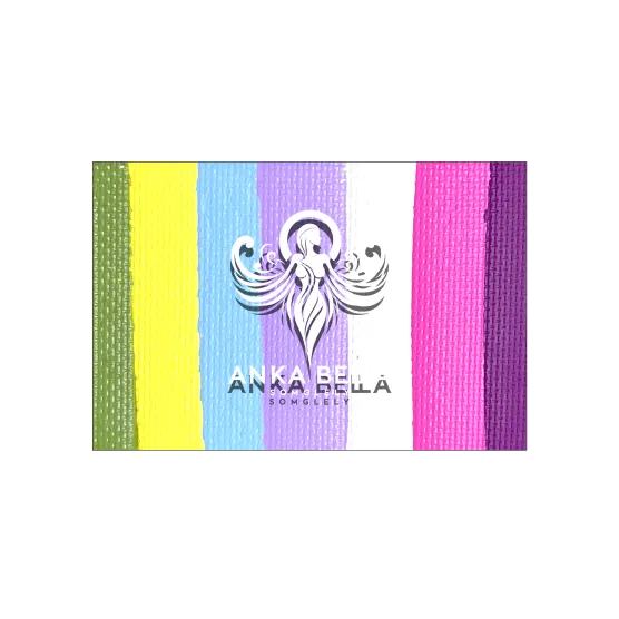 Anka Bella Face Painting rainbow base cakes
