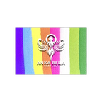 Anka Bella Face Painting rainbow base cakes Anka Bella