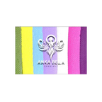 Anka Bella Face Painting rainbow base cakes Anka Bella