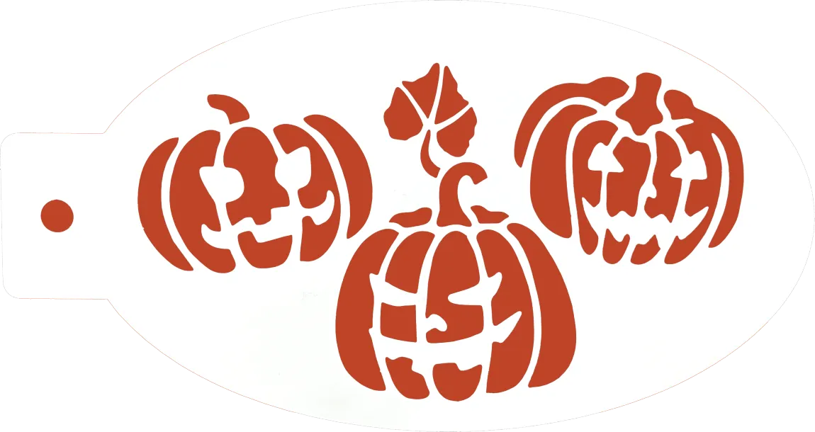 Halloween Stencils | Pumpkin | Spider | Blood | Rose | Cross