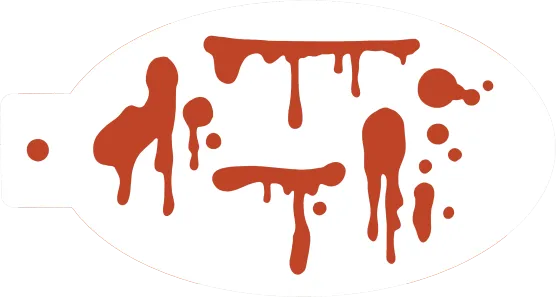 Halloween Stencils | Pumpkin | Spider | Blood | Rose | Cross