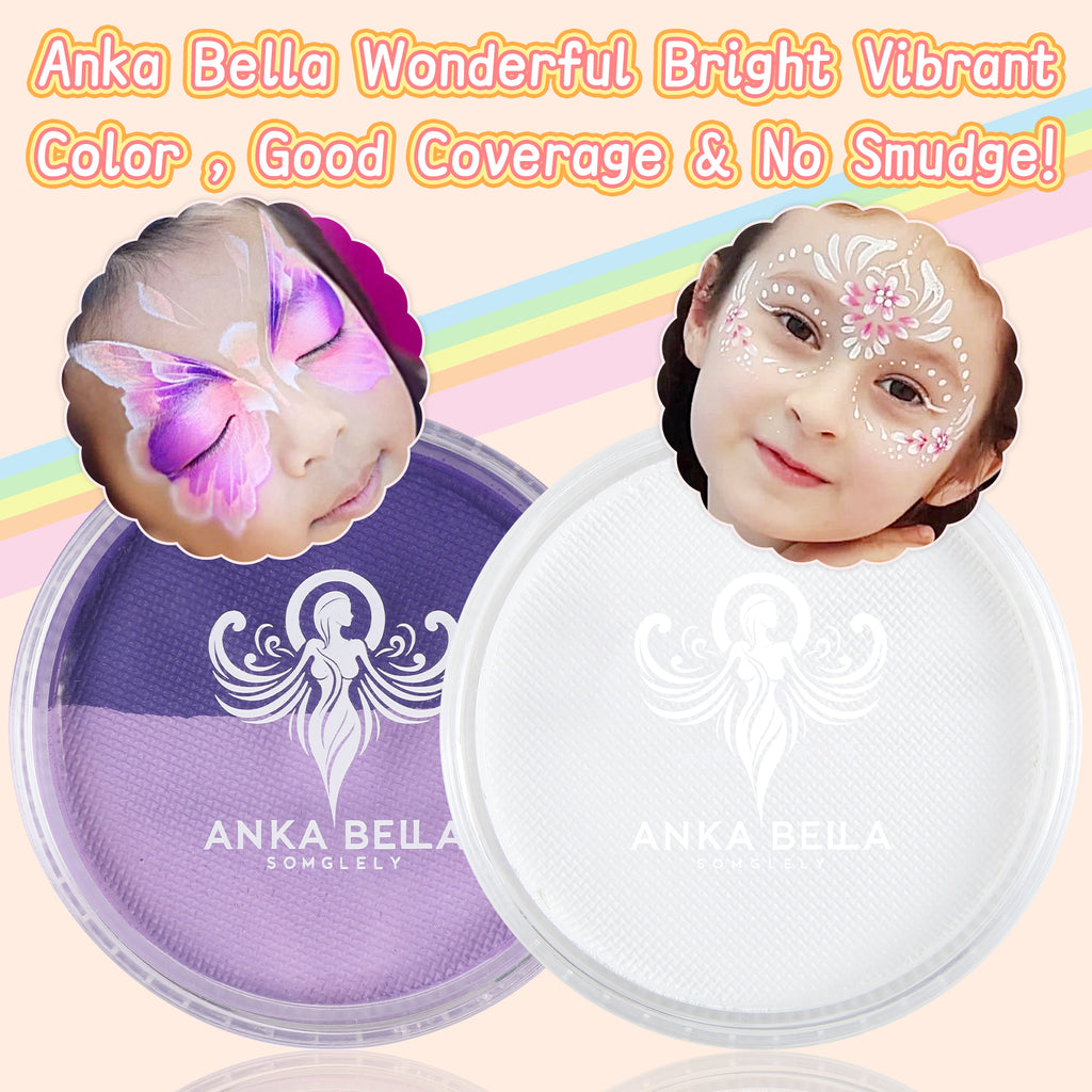 Professional Paint for Children,Easy to Clean and Bright (Sky Rainbow set)