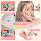 Professional Paint for Children,Easy to Clean and Bright (Sky Rainbow set) Anka Bella