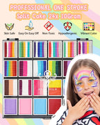 24-Color Face Paint Kit – All-Around Professional Palette Anka Bella