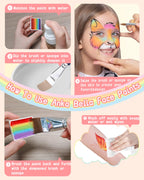 24-Color Face Paint Kit – All-Around Professional Palette Anka Bella
