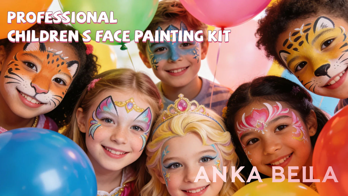 Professional & Safe Face Paint Kits for Artists and Kids | Anka Bella 