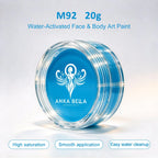 Anka Bella 20g Single Color Water Activated Face Paint Refill, Skin-Safe Non-Toxic Professional Face & Body Paint Anka Bella