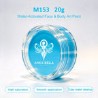 Anka Bella 20g Single Color Water Activated Face Paint Refill, Skin-Safe Non-Toxic Professional Face & Body Paint Anka Bella