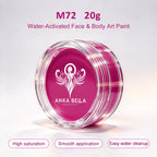 Anka Bella 20g Single Color Water-Based Face Paint Refill (Pink Tones) Anka Bella