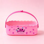 Pink Anka Bella makeup brush washer