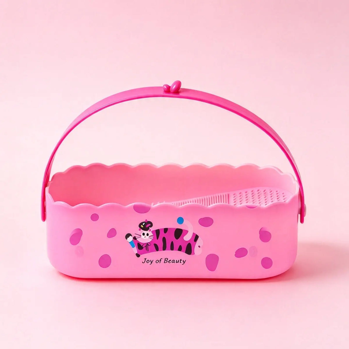 Pink Anka Bella makeup brush washer