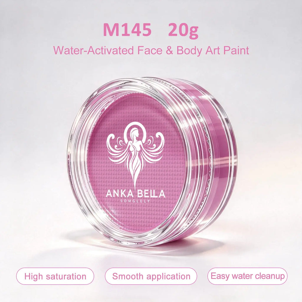 Anka Bella 20g Single Color Water-Based Face Paint Refill (Pink Tones) Anka Bella