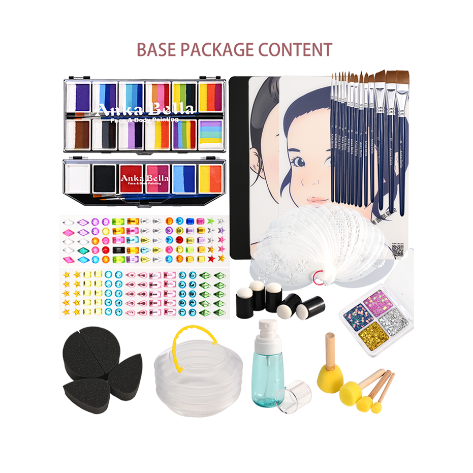 Face Painting Online Lessons and Material Kits