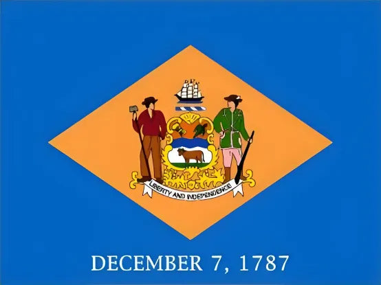 Pintura de la bandera de un estado estadounidense