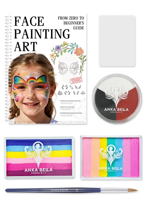 Face painting art：From zero to beginner's guide(Set)