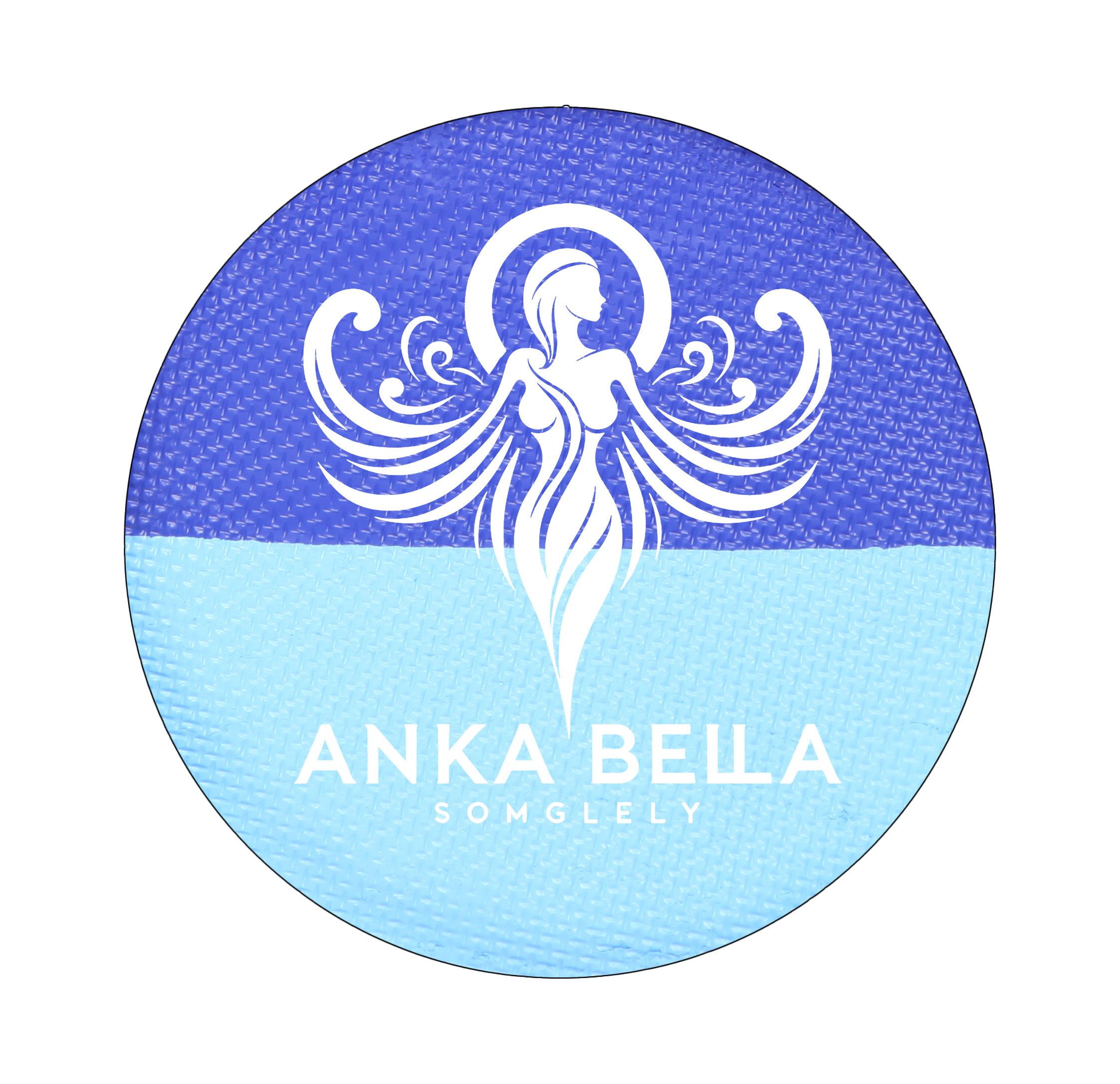 Round Cake Face Painting, Anka bella