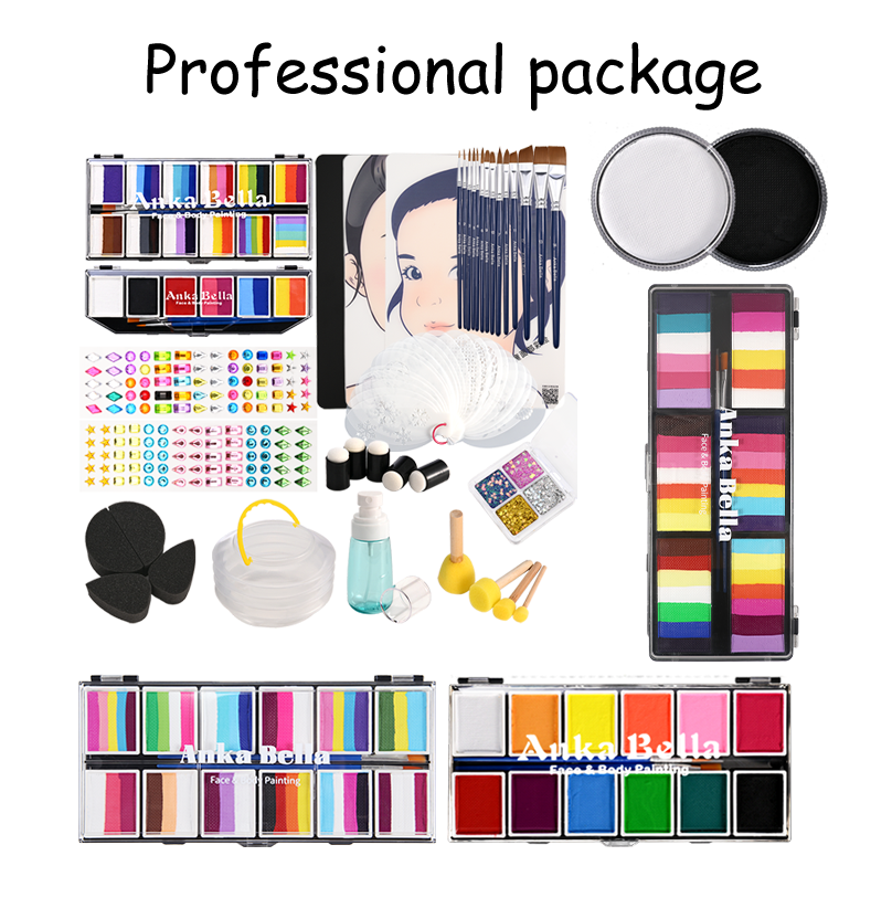 Face Painting Online Lessons and Material Kits