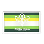 A touch of fresh green rainbow Face paint& Anka bella Anka Bella