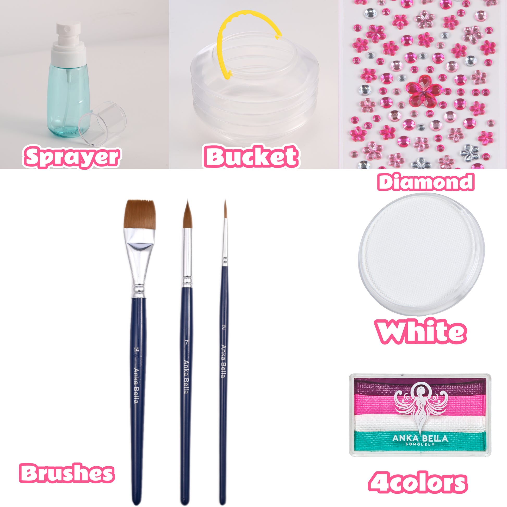 Kit de pintura facial de elfo