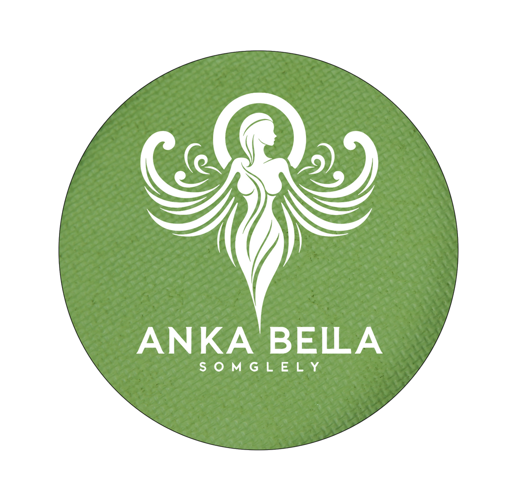 Round Cake Face Painting, Anka bella