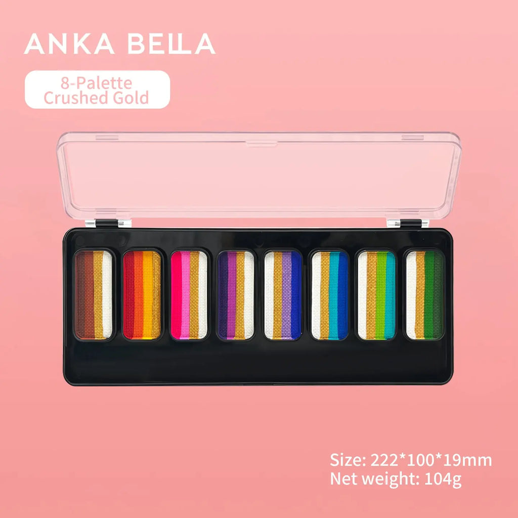 Application scenarios for Anka Bella face paint: halloween, carnival, cosplay, kids birthday costume party makeup