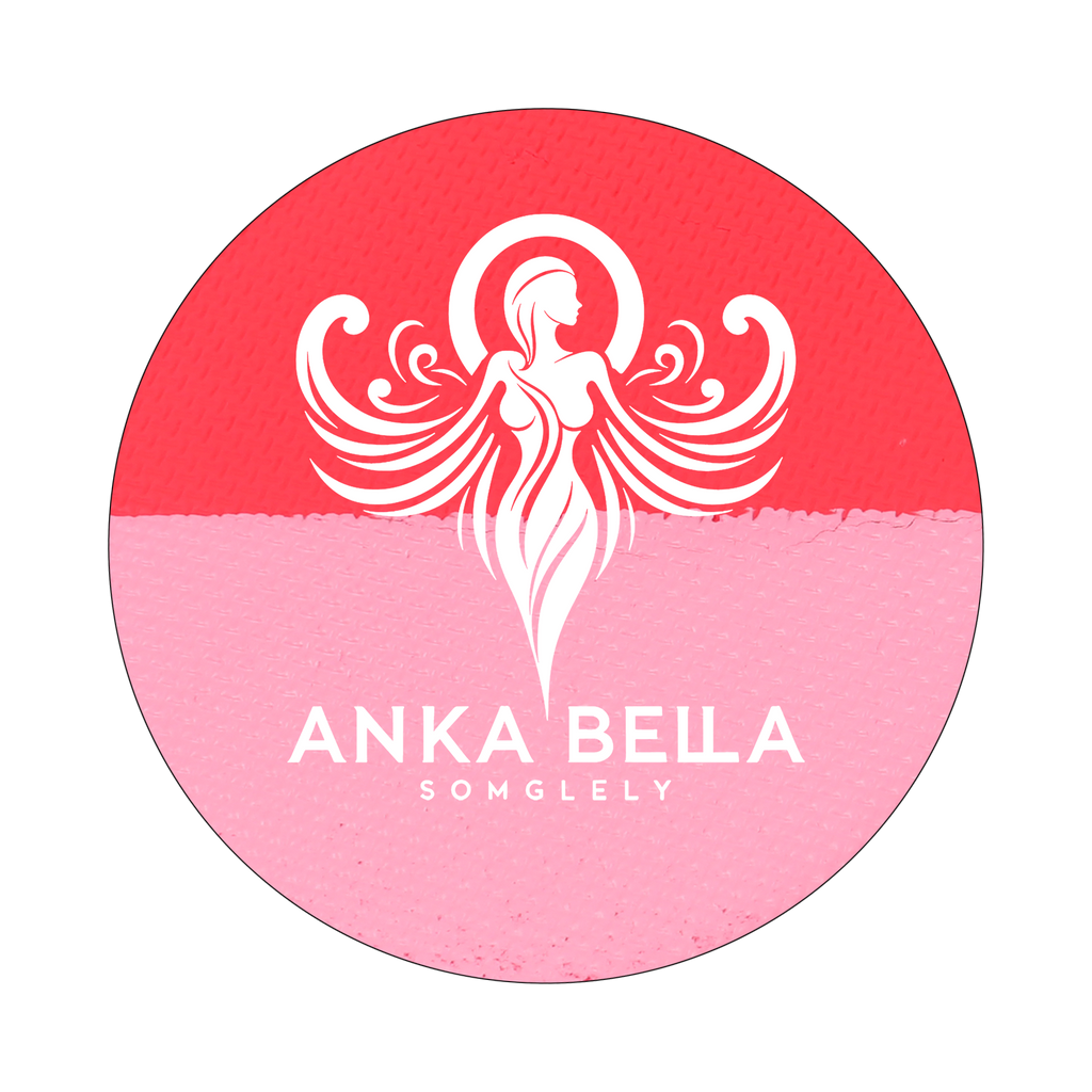 Round Cake Face Painting, Anka bella