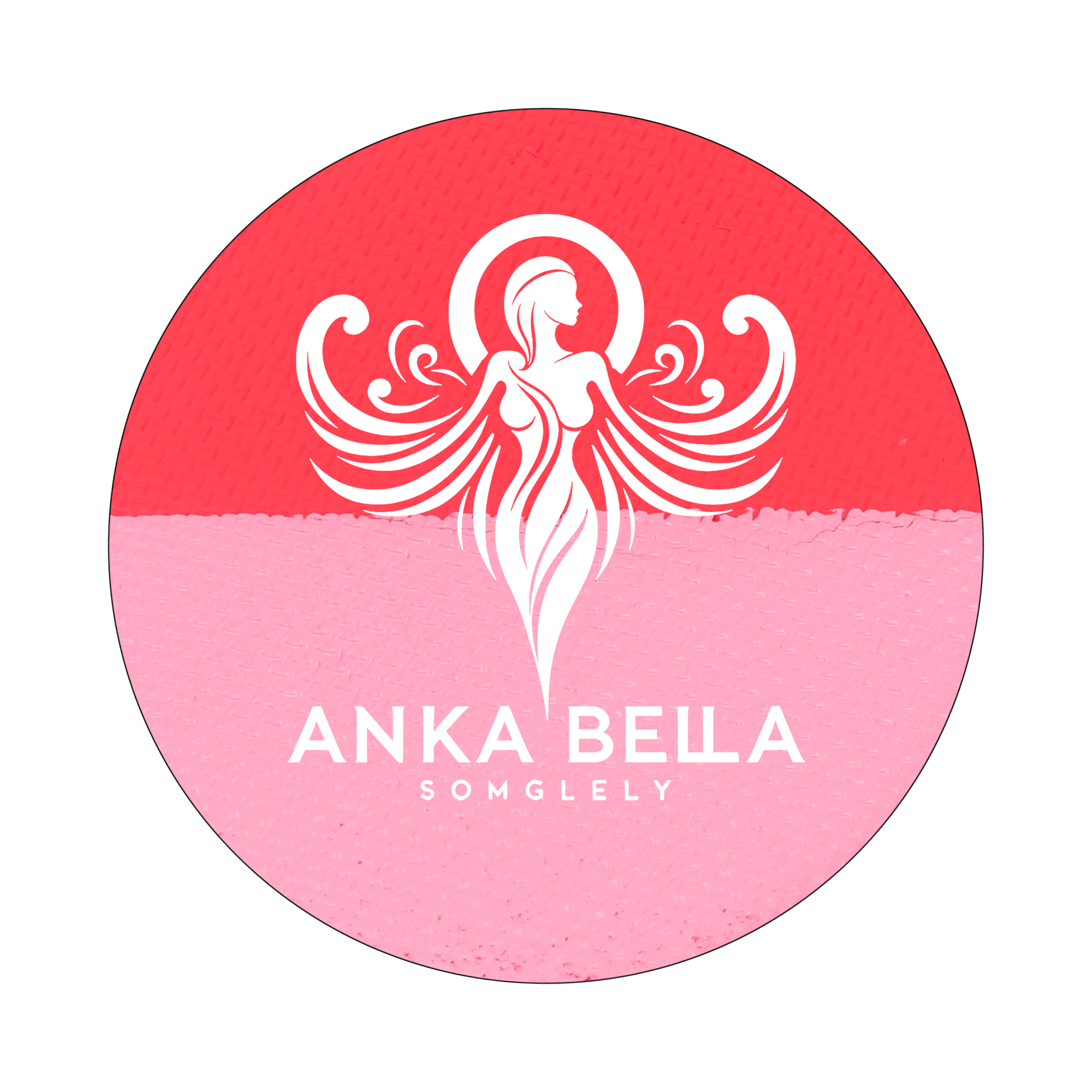 Round Cake Face Painting, Anka bella