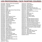 Professional level tutorials face painting（Lesson 129 is only available online） Anka Bella
