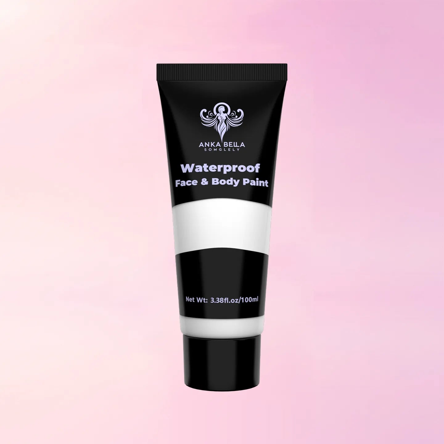 White Body Paint (100ml) - Full Coverage Face Paint for Halloween Cosplay & Special Effects Anka Bella