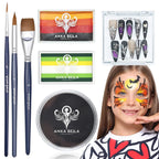 Halloween Face Paint Kit +Free Halloween Tutorials Included! Anka Bella
